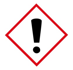 Lot d'étiquettes GHS07 - Danger - Vinyle adhésif
