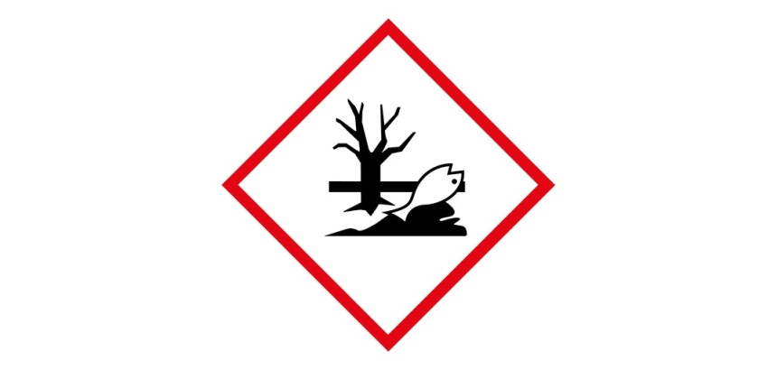 Lot d'étiquettes GHS09 - Danger Environnement - Losange - Vinyle