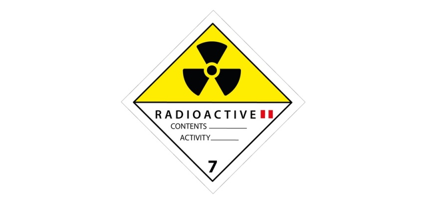 Panneau de transport - Matières radioactives catégorie II