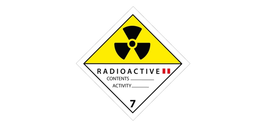 Panneau de transport - Matières radioactives catégorie II