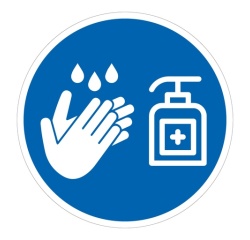 Panneau - Gel hydroalcoolique servez-vous