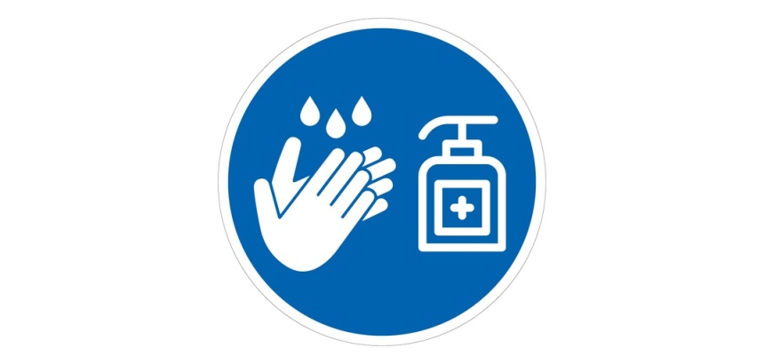 Panneau - Gel hydroalcoolique servez-vous