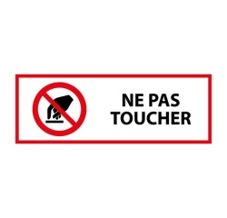 Panneau P010 Interdiction de toucher