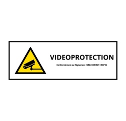 Panneau d'information - Pictogramme de sécurité Vidéo-Protection