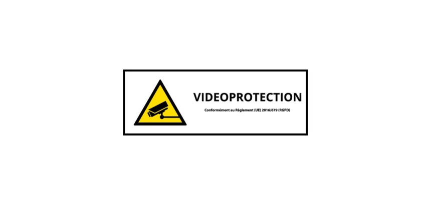 Panneau d'information - Pictogramme de sécurité Vidéo-Protection