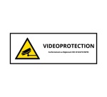 Panneau d'information - Pictogramme de sécurité Vidéo-Protection