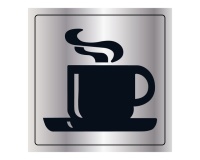 Signalisation d'information - Pictogramme Cafétéria Tasse Chaude