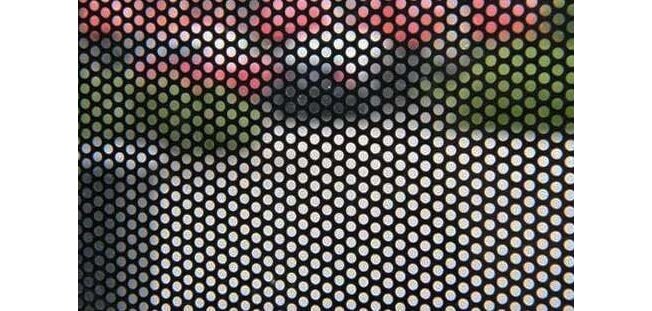 Signalisation surface vitrée Micro Perforée