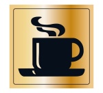 Signalisation d'information - Pictogramme Cafétéria Tasse Chaude