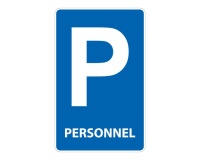 Panneau - Parking Personnel - Aludibond