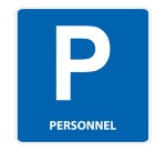 Panneau - Parking Personnel - Aludibond