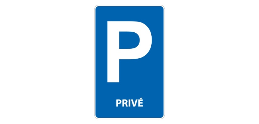 Panneau - Parking Privé - Signalétique de Stationnement