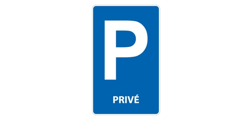 Panneau - Parking Privé - Signalétique de Stationnement