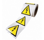 Rouleau de Pictos de Danger - Danger électricité - W012