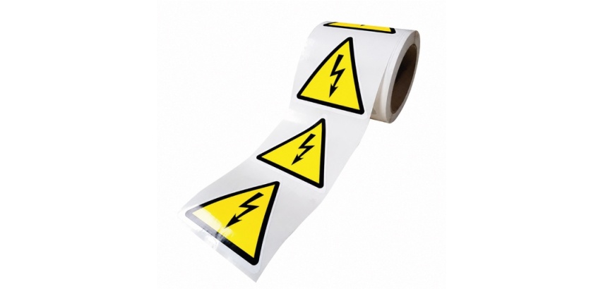 Pictogrammes adhésifs Danger électrique W012 – ISO 7010