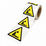 Rouleau de Pictos de Danger - Risque d'asphyxie - W041 50 mm