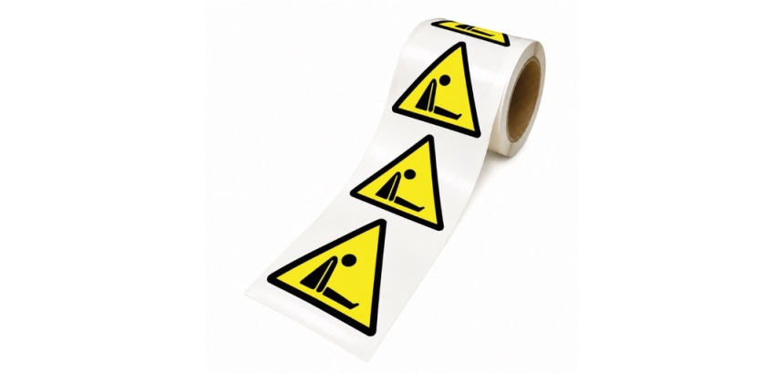 Rouleau de Pictos de Danger - Risque d'asphyxie - W041