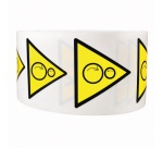 Rouleau de Pictos de Danger - Rouleaux contrarotatifs - W025