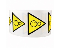 Rouleau de Pictos de Danger - Rouleaux contrarotatifs - W025
