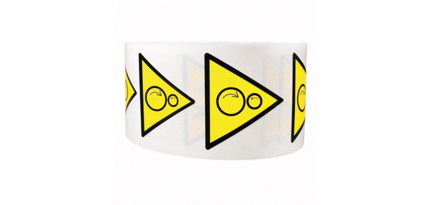 Rouleau de Pictos de Danger - Rouleaux contrarotatifs - W025