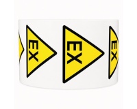 Rouleau de pictos - Danger atmosphère explosive - ATEX - W021 100 mm