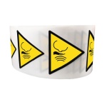 Rouleau de pictos - Danger bruit fort soudain - W038 - ISO 7010