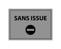Plaque - Interdiction Gravée Sans Issue - 10 x 14 cm - Gravoply® Inox