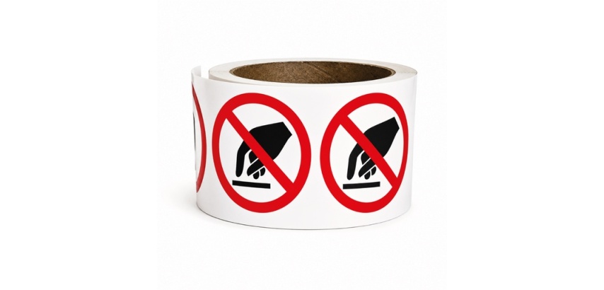 Pictogrammes adhésifs Interdiction de toucher P010 – ISO 7010
