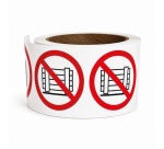 Rouleau de pictogrammes P023 - Ne pas obstruer - ISO 7010