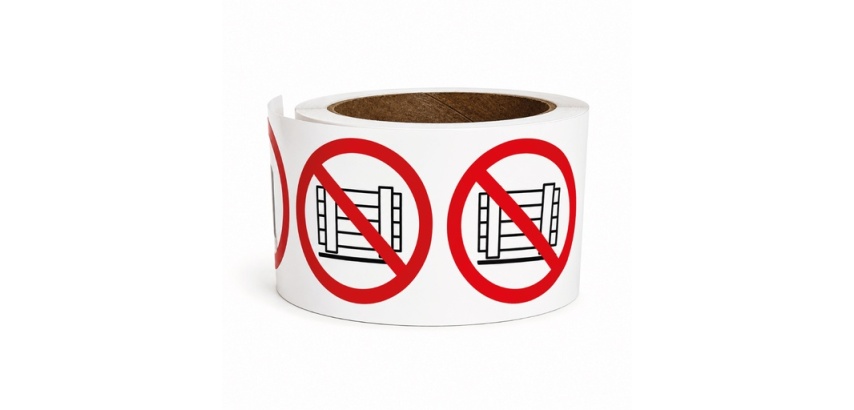 Pictogrammes adhésifs Ne pas obstruer P023 – ISO 7010