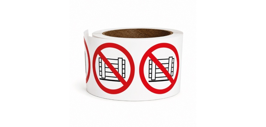 Rouleau de pictogrammes P023 - Ne pas obstruer - ISO 7010