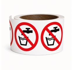 Pictogrammes adhésifs Eau non potable P005 – ISO 7010