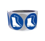 Rouleau de pictos - Chaussures de sécurité obligatoires - M008