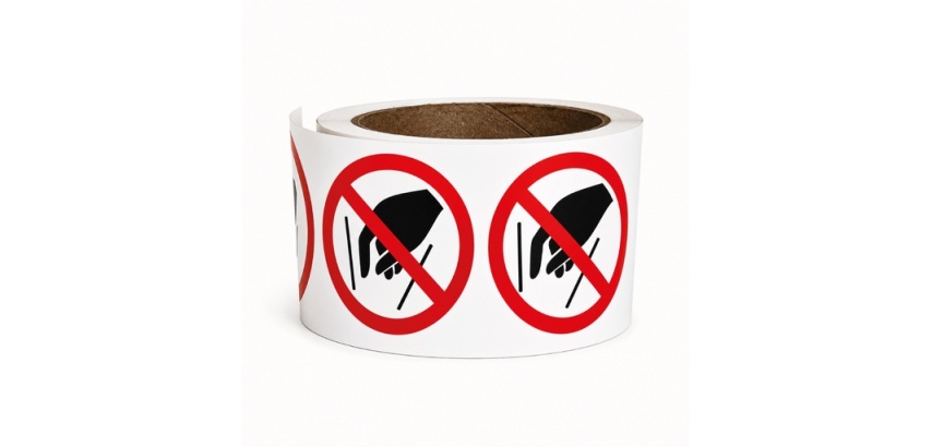 Pictogrammes adhésifs Ne pas mettre les mains P015 – ISO 7010