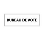 Signalétique d'information - Pictogramme Bureau de vote