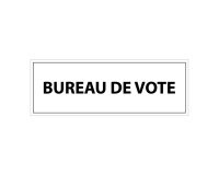 Signalétique d'information - Pictogramme Bureau de vote