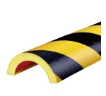 Butoir de protection – Mousse PU jaune/noir – Ultra souple 1 m