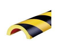 Butoir de protection – Mousse PU jaune/noir – Ultra souple 1 m