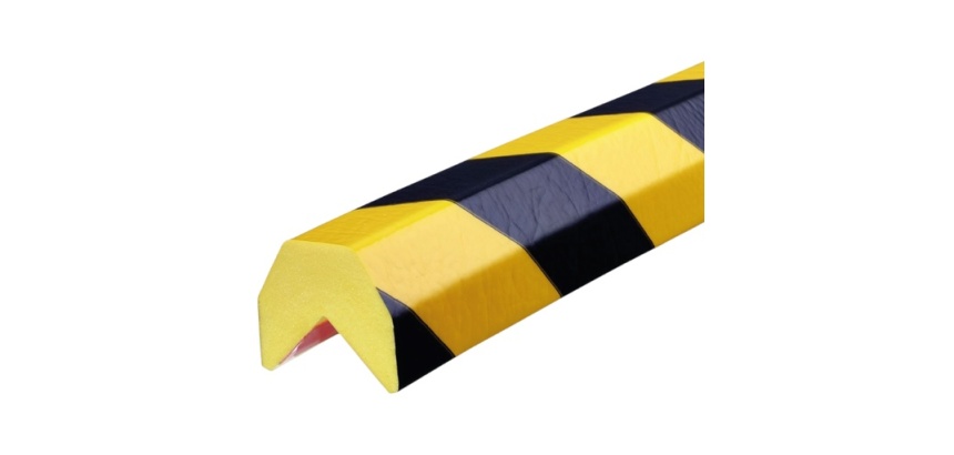 Butoir de protection d'angle flexible – Mousse recyclable 1 m – DIN 4102 B2