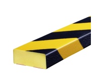 Butoir de protection plat adhésif – Profil D - Mousse polyuréthane