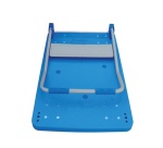 Chariot manutention pliable - 720 x 490 x 825 mm Acier Polypropylène