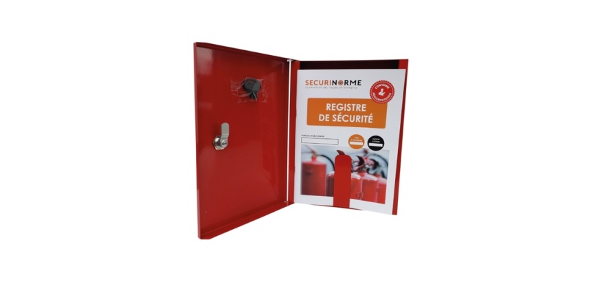 Armoire sécurité incendie – Kit complet avec registre format A4