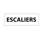 Signalétique d'information - Pictogramme Escaliers - 210 x 75 mm