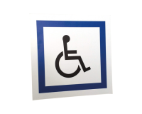 Panneau Parking HANDICAPE - plat avec pictogramme