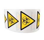 Rouleau de Pictos de Danger - Risque biologique - W009