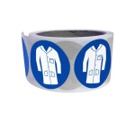 Rouleau de pictos - Port de la Blouse Obligatoire M059 - ISO 7010