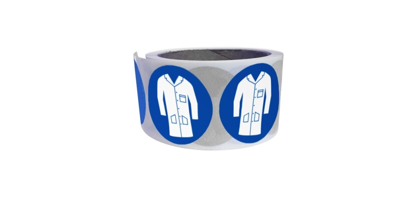 Rouleau de pictos - Port de la Blouse Obligatoire M059 - ISO 7010