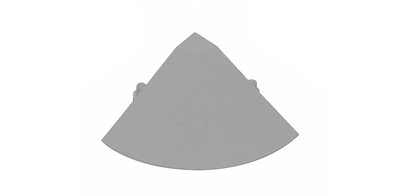 Dalle antidérapante élastomère – Revêtement sol – 250 x 250 x 4 cm Gris