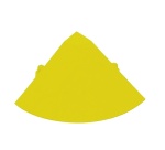 Dalle antidérapante élastomère – Revêtement sol – 250 x 250 x 4 cm Jaune