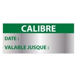 Étiquettes remplissables - Calibre - 38x16 mm - 350 ex